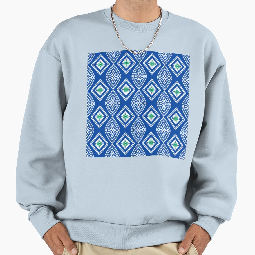 Seamless Pattern Sweatshirt - Fun Novelty Design for Adults - T-Shirt, Sweatshirt, Hoodie