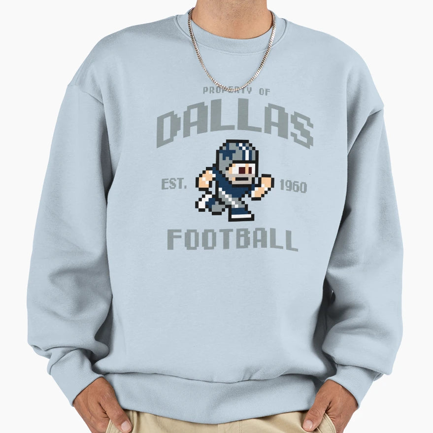 Property Dallas Cowboys Football Sweatshirt - Custom Art Print Men Women - T-Shirt, Sweatshirt, Hoodie