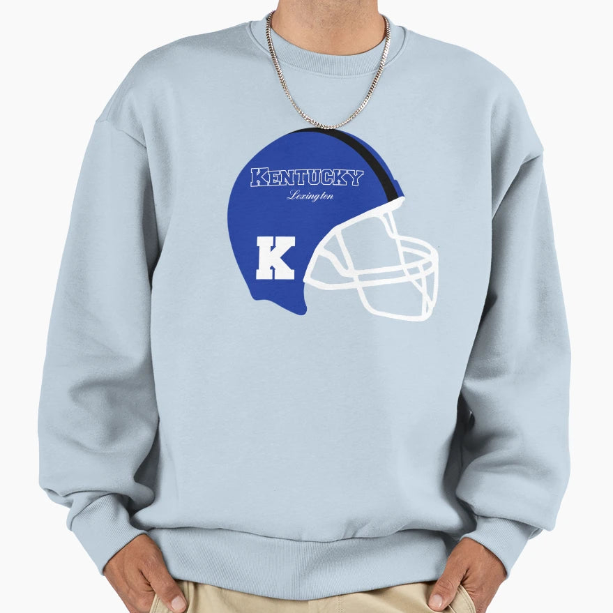 Lexington Kentucky Ky Football Helmet Sweatshirt - Unique Graphic Unisex - T-Shirt, Sweatshirt, Hoodie