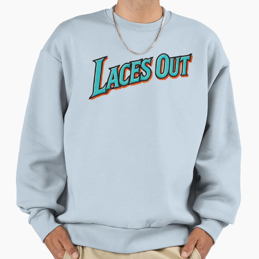 Laces Out Football Sweatshirt - Fun Novelty Design Unisex - T-Shirt, Sweatshirt, Hoodie