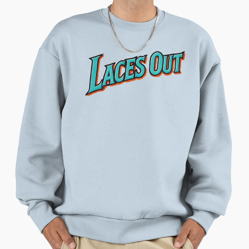 Laces Out Football Sweatshirt - Fun Novelty Design Unisex - T-Shirt, Sweatshirt, Hoodie