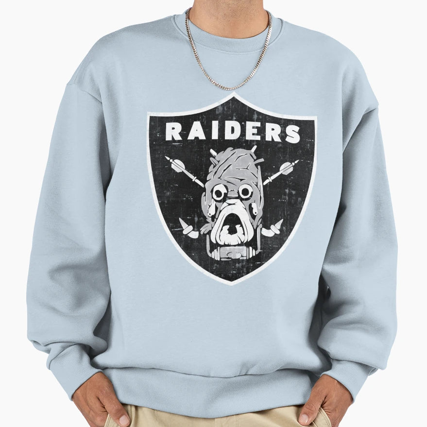 Tusksn Raider Raiders Sweatshirt - Aesthetic Graphic Men Women - T-Shirt, Sweatshirt, Hoodie
