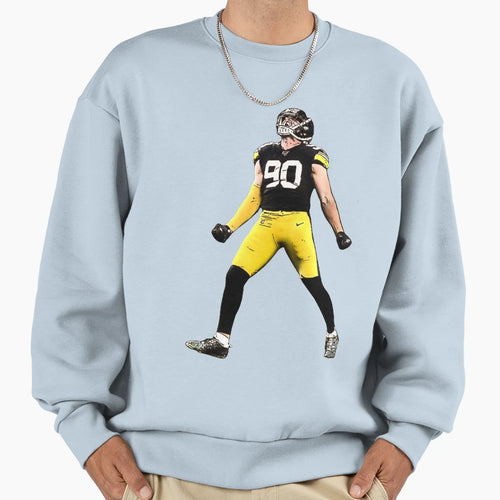 Tj Watt Celebration Sweatshirt - Graphic Print for Adults - T-Shirt, Sweatshirt, Hoodie