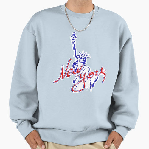 New York Lady Liberty Sweatshirt - Trendy Graphic Unisex - T-Shirt, Sweatshirt, Hoodie