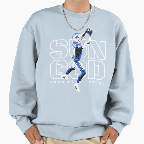 Amon Ra St Brown Sweatshirt - Aesthetic Graphic for Adults - T-Shirt, Sweatshirt, Hoodie