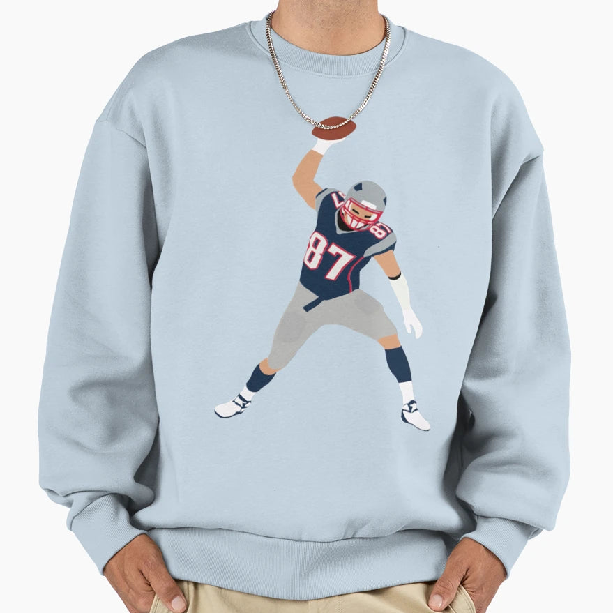 Gronk Spike Sweatshirt - Trendy Graphic for Adults - T-Shirt, Sweatshirt, Hoodie