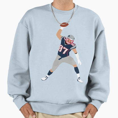 Gronk Spike Sweatshirt - Trendy Graphic for Adults - T-Shirt, Sweatshirt, Hoodie