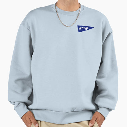 Number 2 Dad Sweatshirt - Unique Graphic Unisex - T-Shirt, Sweatshirt, Hoodie