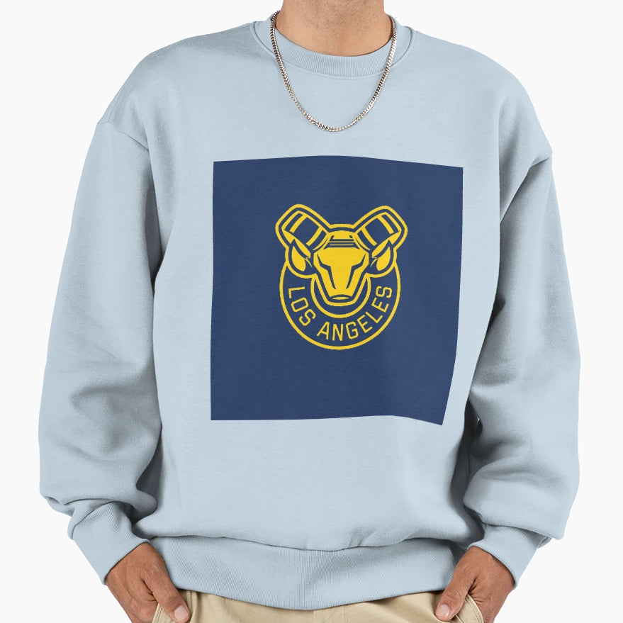 Los Angeles Rams Sweatshirt - Minimalist Print Unisex - T-Shirt, Sweatshirt, Hoodie