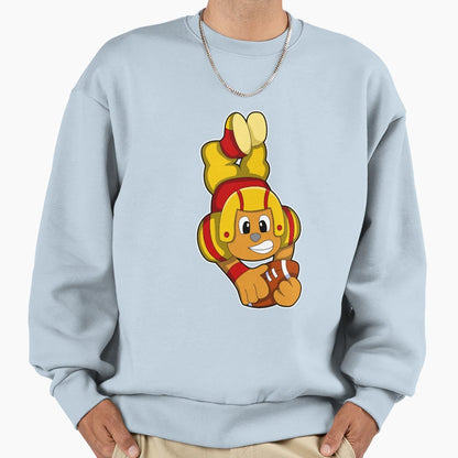 Bear Sports Football Helmet Sweatshirt - Novelty Apparel Unisex - T-Shirt, Sweatshirt, Hoodie