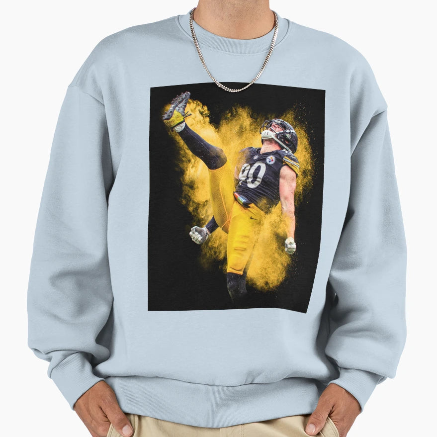 Tj Watt Pittsburgh Sports Art Sweatshirt - Unique Graphic Unisex - T-Shirt, Sweatshirt, Hoodie