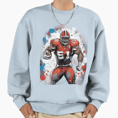 Pigskin American Football Sweatshirt - Aesthetic Graphic Unisex - T-Shirt, Sweatshirt, Hoodie