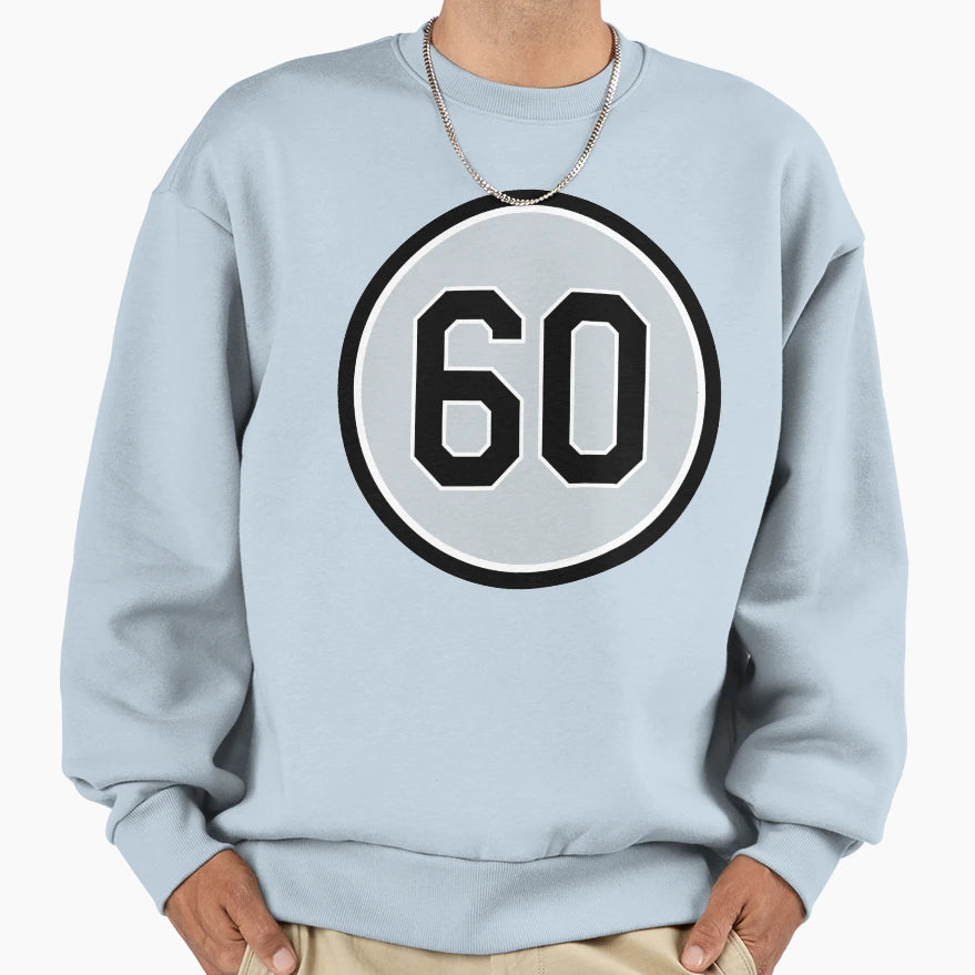 Dallas Keuchel 60 Jersey Number Sweatshirt - Graphic Print Men Women - T-Shirt, Sweatshirt, Hoodie