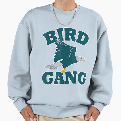 Philadelphia Bird Gang Eagle Sweatshirt - Aesthetic Graphic for Adults - T-Shirt, Sweatshirt, Hoodie