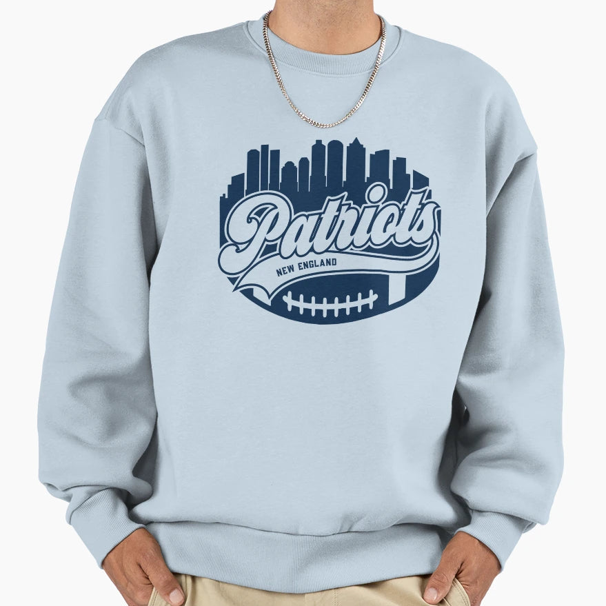 Patriots Patriots Football Sweatshirt - Streetwear Style for Adults - T-Shirt, Sweatshirt, Hoodie