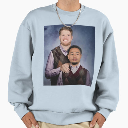 Sam Darnold Jaxon Smith Njigba Sweatshirt - Graphic Print for Adults - T-Shirt, Sweatshirt, Hoodie