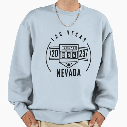 Las Vegas Casino Sweatshirt - Aesthetic Graphic for Adults - T-Shirt, Sweatshirt, Hoodie