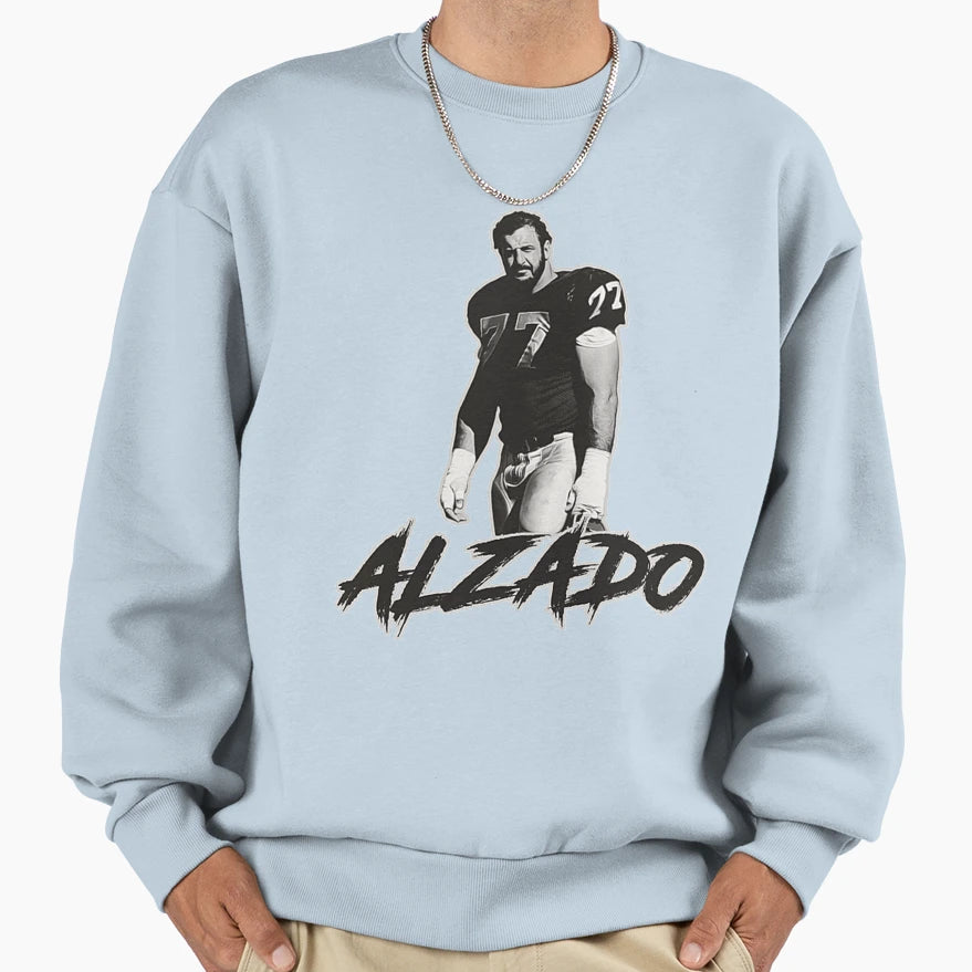 Raiders Legend Lyle Alzado Sweatshirt - Minimalist Print Men Women - T-Shirt, Sweatshirt, Hoodie