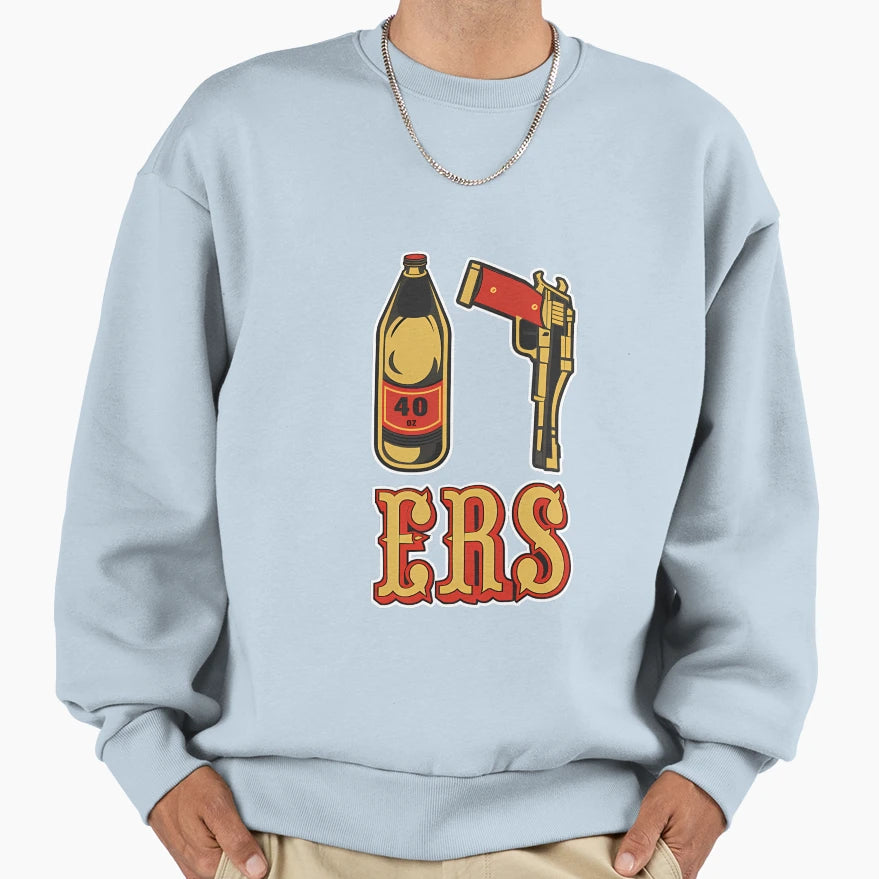 49Ers Football Sweatshirt - Casual Everyday Wear Men Women - T-Shirt, Sweatshirt, Hoodie