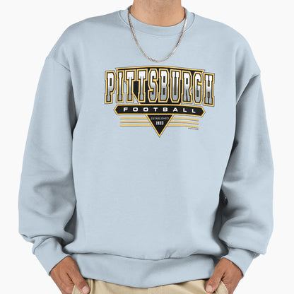 Pittsburgh Football Steelers Sweatshirt - Minimalist Print for Adults - T-Shirt, Sweatshirt, Hoodie