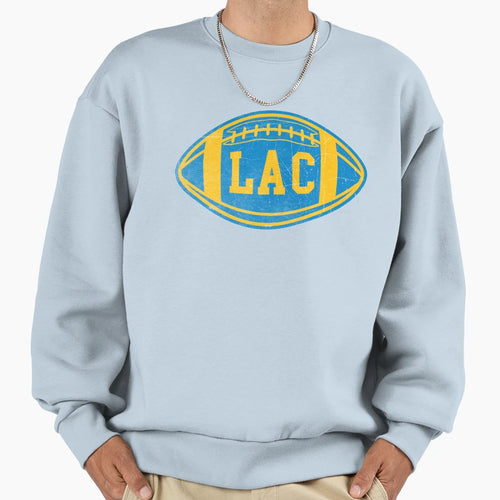 Los Angeles Throwback Football Sweatshirt - Fun Novelty Design for Adults - T-Shirt, Sweatshirt, Hoodie