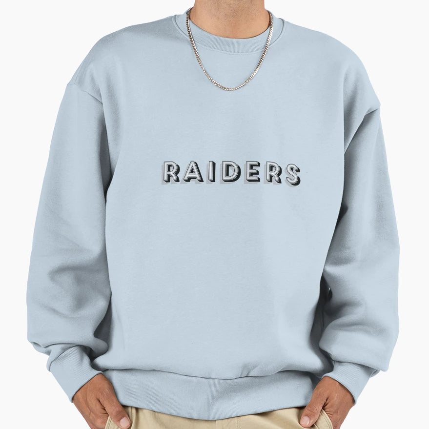 Raiders Sweatshirt - Casual Everyday Wear Unisex - T-Shirt, Sweatshirt, Hoodie
