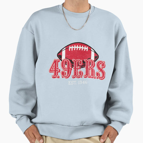Art San Francisco 49Ers Sweatshirt - Fun Novelty Design Unisex - T-Shirt, Sweatshirt, Hoodie