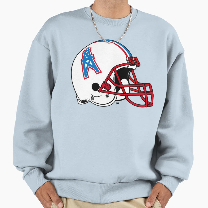 Defunct Teams Houston Oilers Satire Sweatshirt - Custom Art Print Unisex - T-Shirt, Sweatshirt, Hoodie