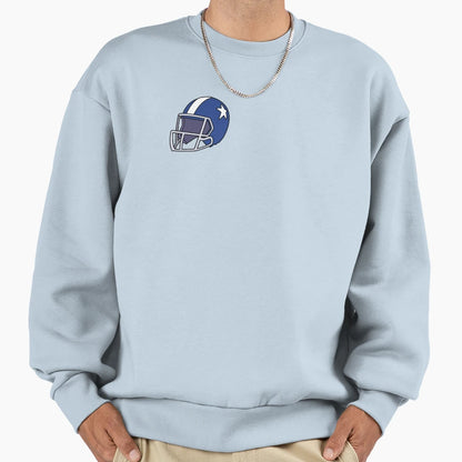 American Football Helmet Superbowl Sweatshirt - Trendy Graphic Unisex - T-Shirt, Sweatshirt, Hoodie