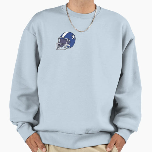 American Football Helmet Superbowl Sweatshirt - Trendy Graphic Unisex - T-Shirt, Sweatshirt, Hoodie