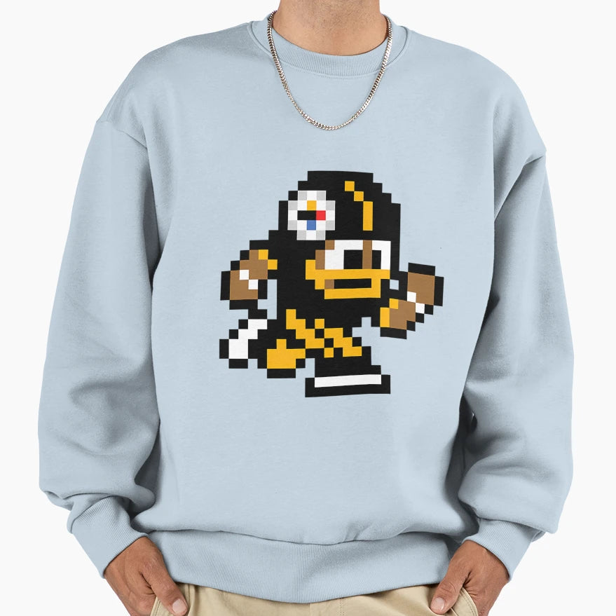 Pittsburghs Steelers Tecmo Supers Sweatshirt - Graphic Print Men Women - T-Shirt, Sweatshirt, Hoodie