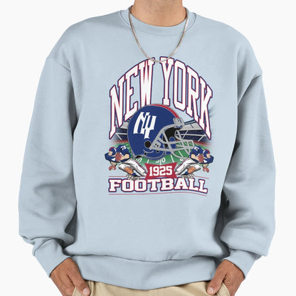 New York Football Gridiron Legacy Sweatshirt - Novelty Apparel for Adults - T-Shirt, Sweatshirt, Hoodie