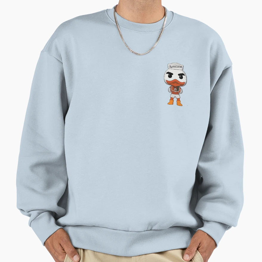 Miami Sebastian Mascot Painting Sweatshirt - Unique Graphic for Adults - T-Shirt, Sweatshirt, Hoodie