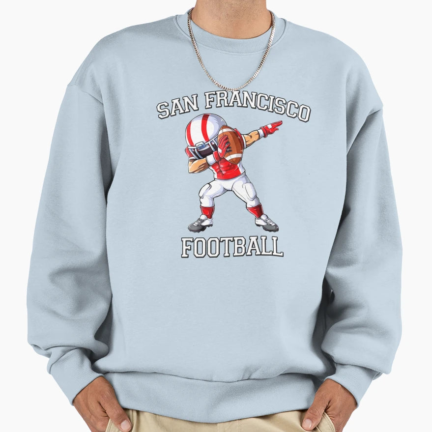 San Francisco Football Detroit Football Sweatshirt - Trendy Graphic Unisex - T-Shirt, Sweatshirt, Hoodie