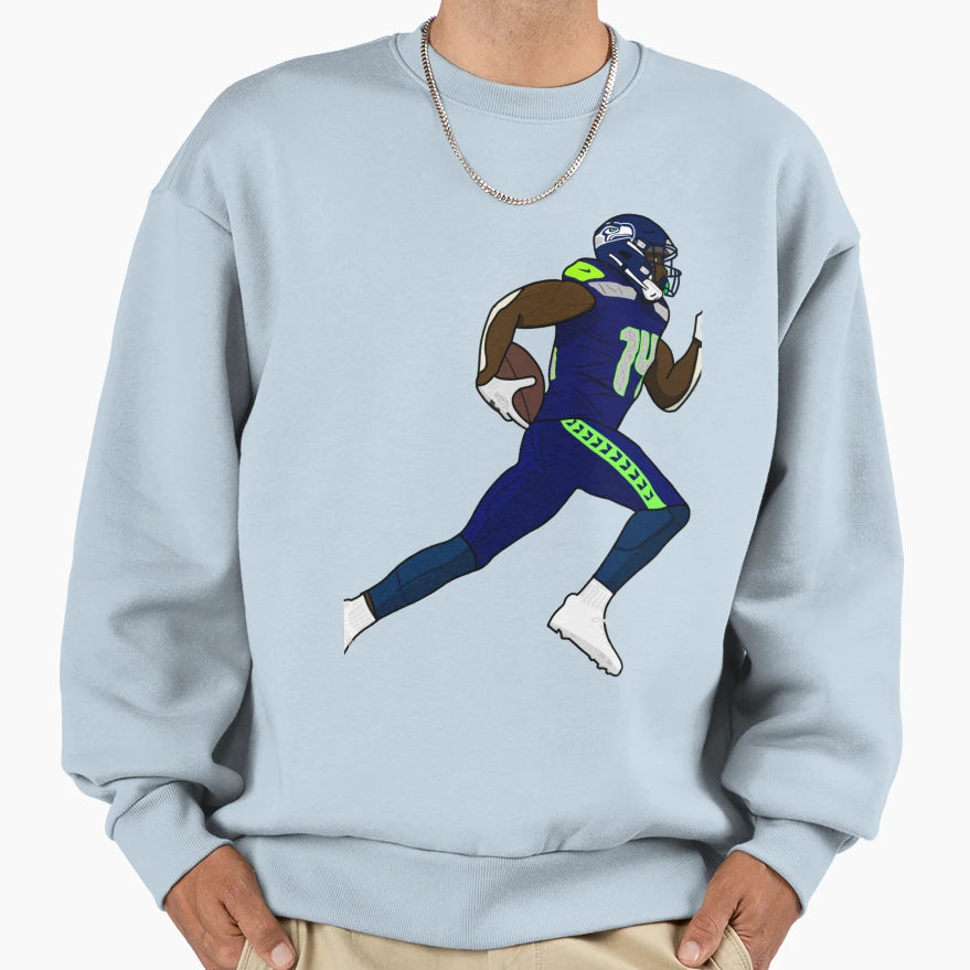 Dk Metcalf Drawing Sweatshirt - Novelty Apparel Men Women - T-Shirt, Sweatshirt, Hoodie
