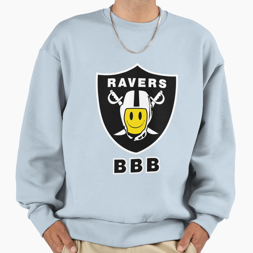 Ravers Bbb T-Shirt - Trendy Graphic Men Women - T-Shirt, Sweatshirt, Hoodie