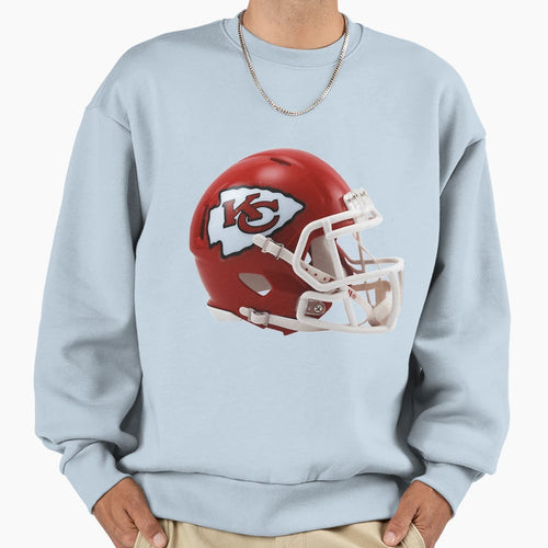 Helmet Chiefs Icon Sweatshirt - Unique Graphic Men Women - T-Shirt, Sweatshirt, Hoodie