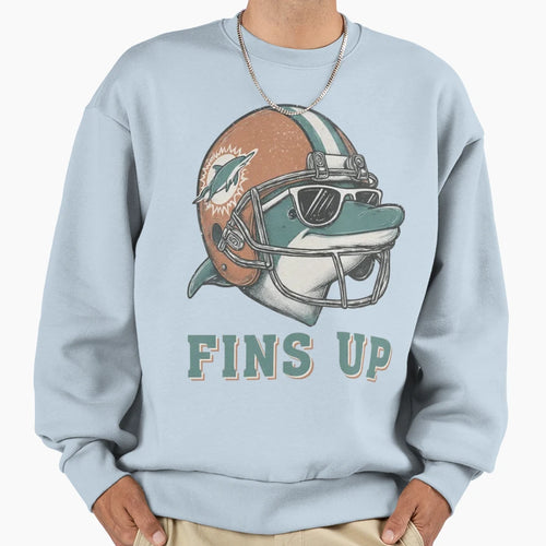 Football Miami Dolphins Sweatshirt - Casual Everyday Wear Unisex - T-Shirt, Sweatshirt, Hoodie