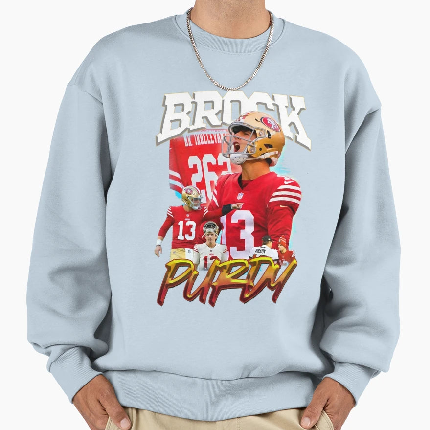 Brock Mr Irrelevant Purdy Bootleg Sweatshirt - Novelty Apparel Unisex - T-Shirt, Sweatshirt, Hoodie