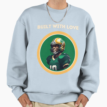 Built Love Sweatshirt - Minimalist Print Unisex - T-Shirt, Sweatshirt, Hoodie