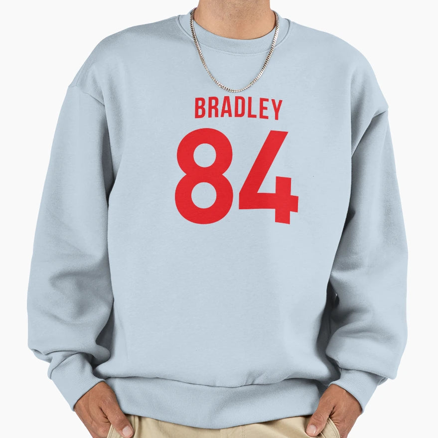 Football Player 84 Soccer Sports Sweatshirt - Minimalist Print Men Women - T-Shirt, Sweatshirt, Hoodie