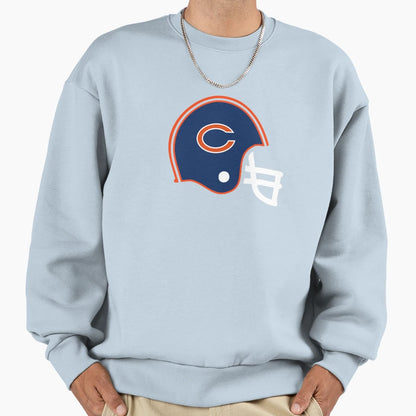 Colors Chicago Football Fan Sweatshirt - Minimalist Print for Adults - T-Shirt, Sweatshirt, Hoodie