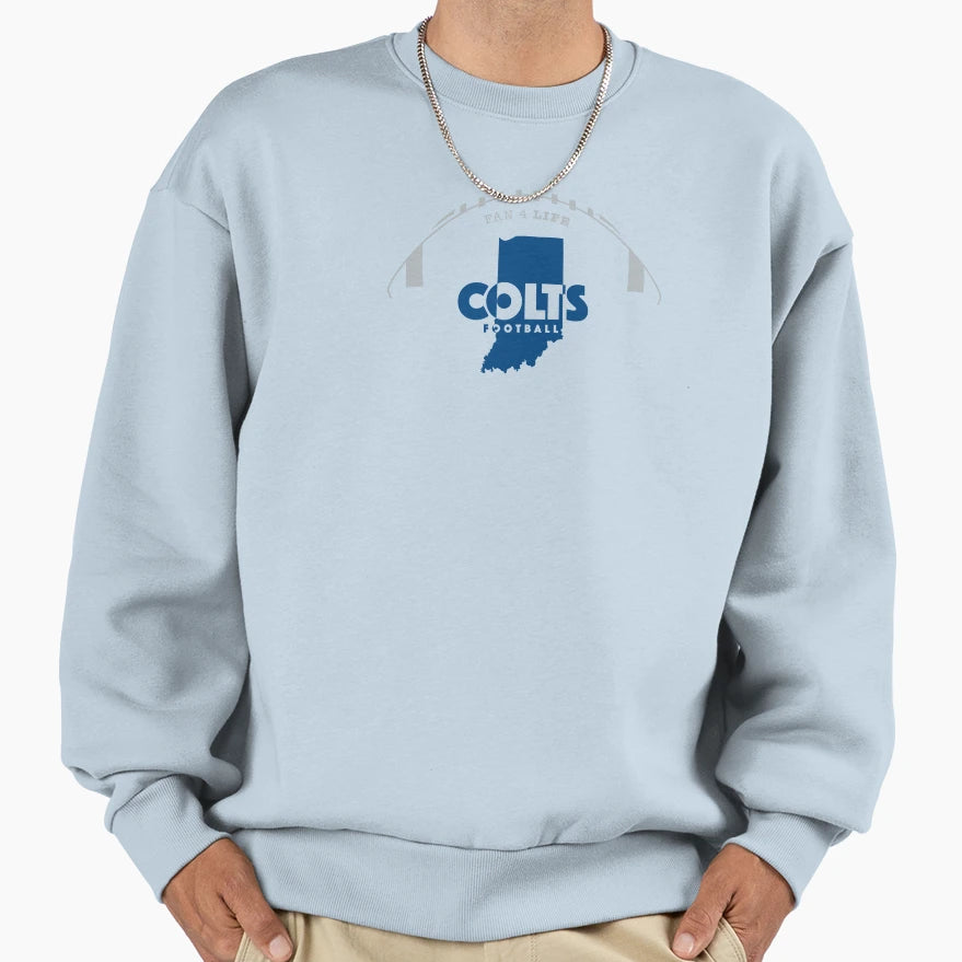 Indianapolis Colts Sweatshirt - Aesthetic Graphic for Adults - T-Shirt, Sweatshirt, Hoodie