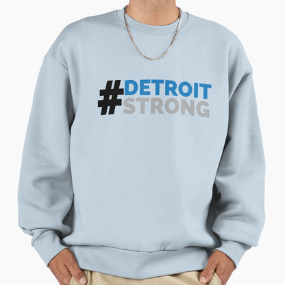 Detroitstrong Lions Sweatshirt - Custom Art Print Men Women - T-Shirt, Sweatshirt, Hoodie