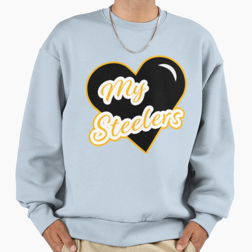 Heart My Pittsburgh Sweatshirt - Graphic Print for Adults - T-Shirt, Sweatshirt, Hoodie