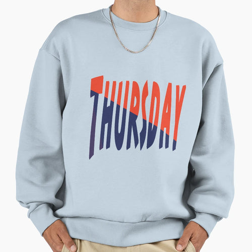 Thursday Pop Art Sweatshirt - Minimalist Print for Adults - T-Shirt, Sweatshirt, Hoodie