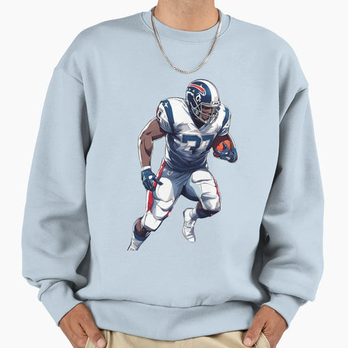 American Football Offensive End Sweatshirt - Custom Art Print Unisex - T-Shirt, Sweatshirt, Hoodie