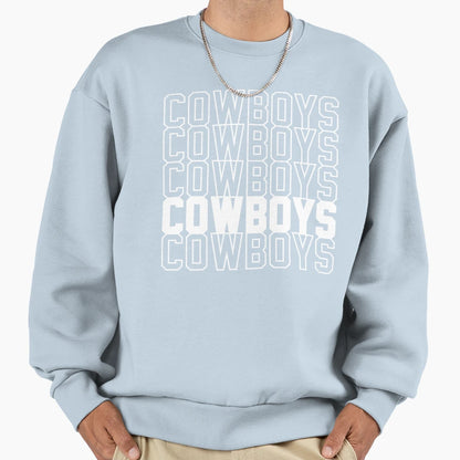 Cowboys Sweatshirt - Streetwear Style Men Women - T-Shirt, Sweatshirt, Hoodie