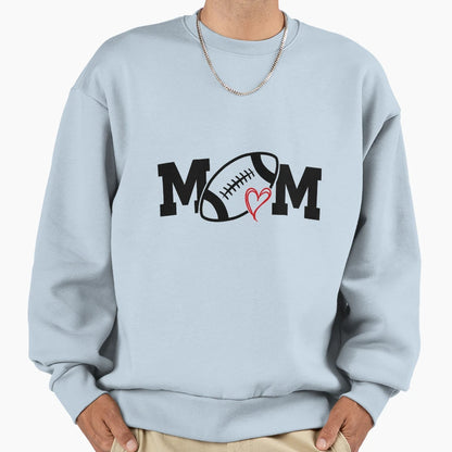 Football Ball Mom Football Love Sweatshirt - Trendy Graphic Men Women - T-Shirt, Sweatshirt, Hoodie
