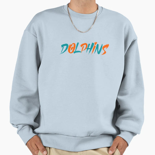 Miami Dolphins Sweatshirt - Novelty Apparel for Adults - T-Shirt, Sweatshirt, Hoodie
